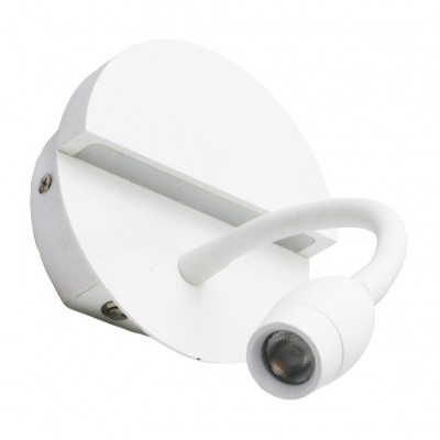 Φωτιστικό Reading Light LED 9W Διπλού Φωτισμού Θερμό Φως Μαύρο 3-6630